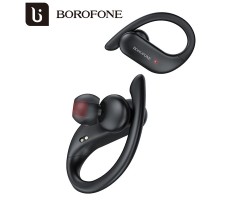 Fülhallgató bluetooth sztereó BOROFONE BE33 Rhyme TWS, sport wireless fülhallgató, fekete